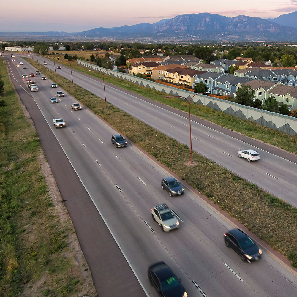 Fast I-25 access